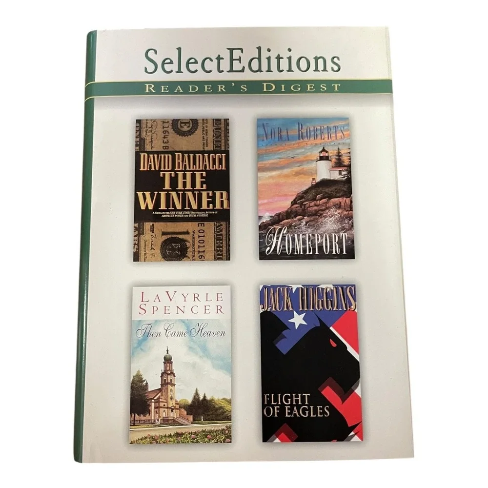 Reader's Digest Select Editions 4-in-1 Book Collection David Baldacci Nora